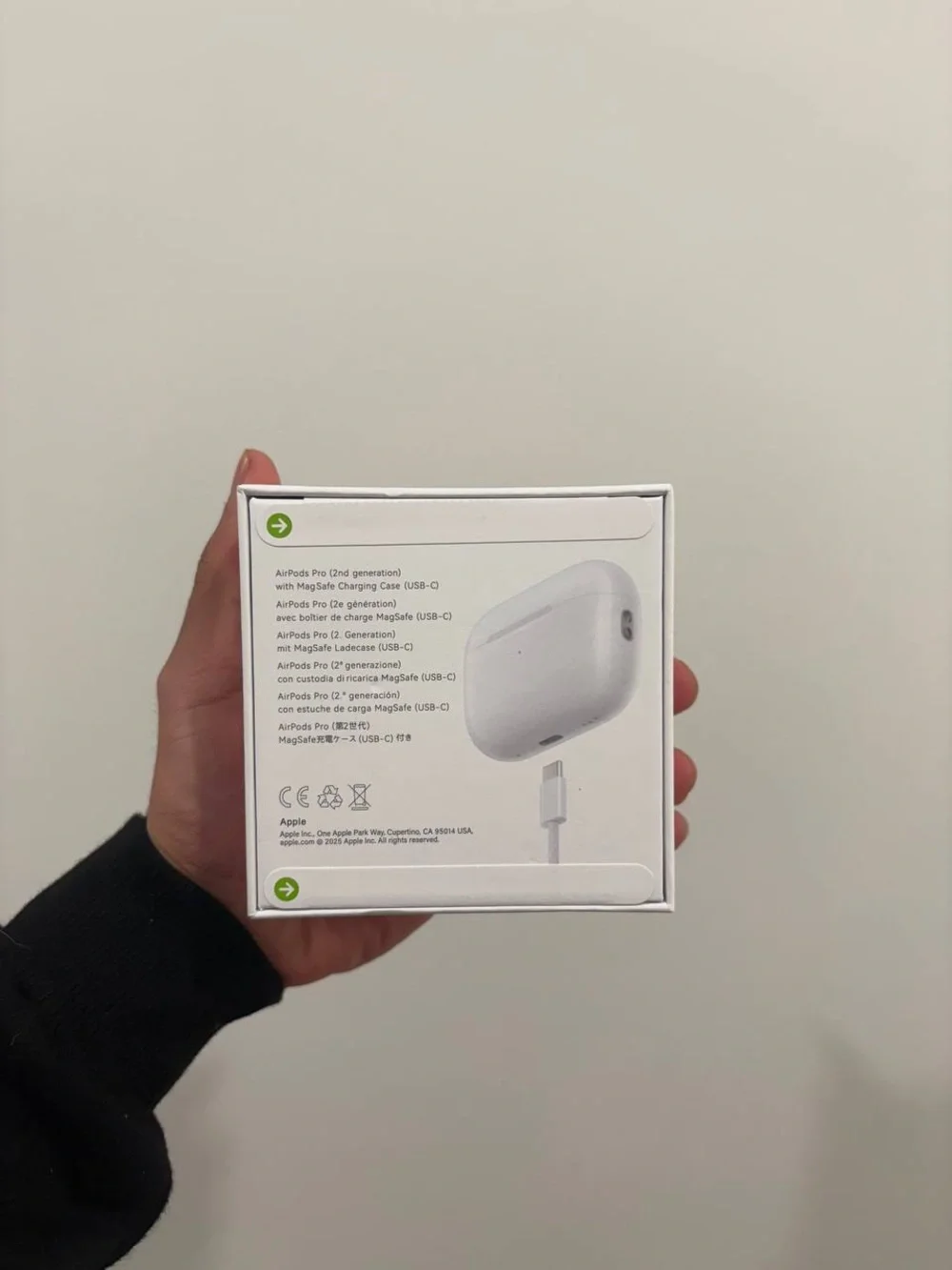 Apple White Receipt Showing Purchase Details
